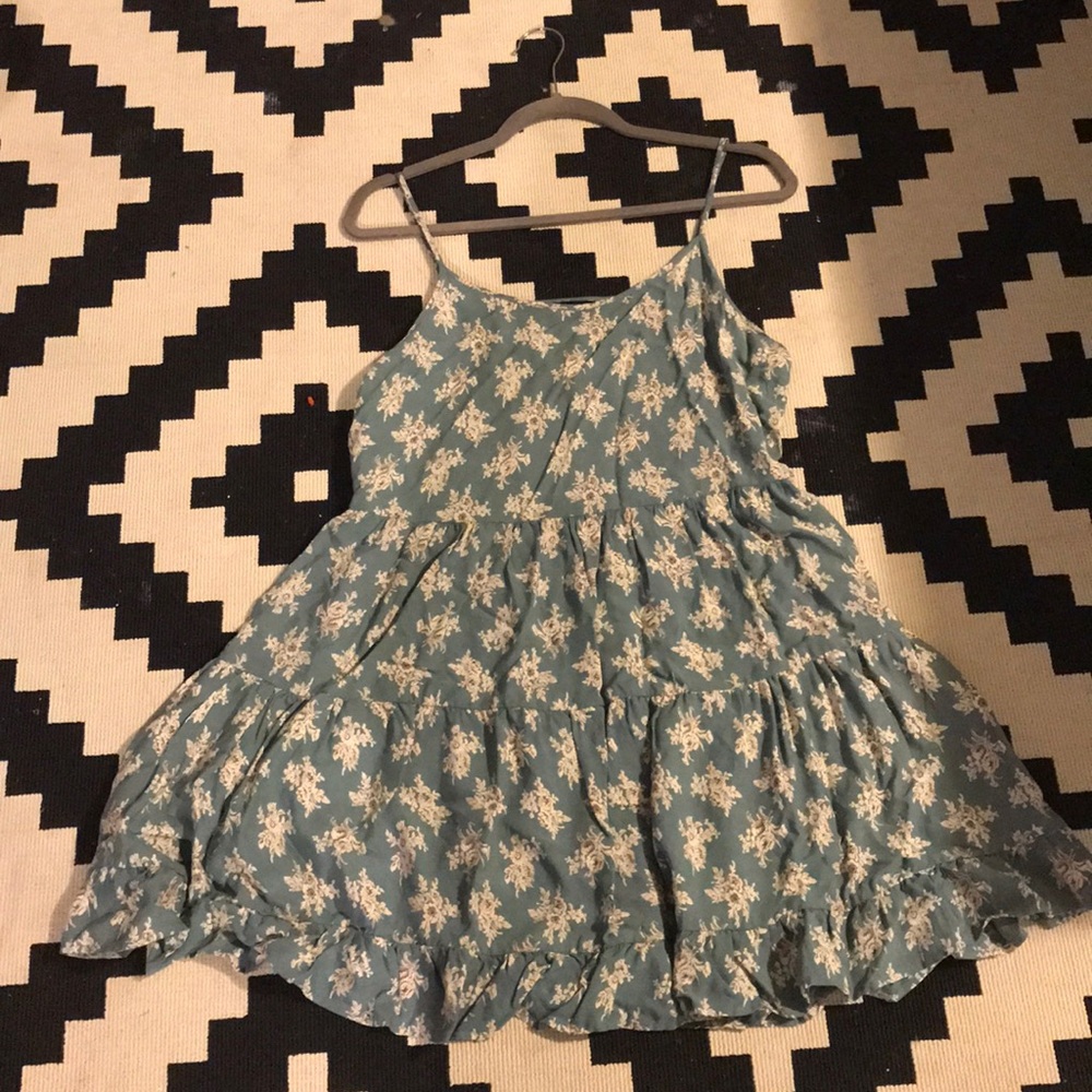 Summer floral strappy dress